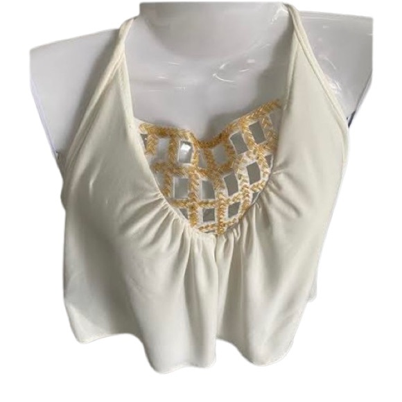 Cream Halter deb - Picture 10 of 13
